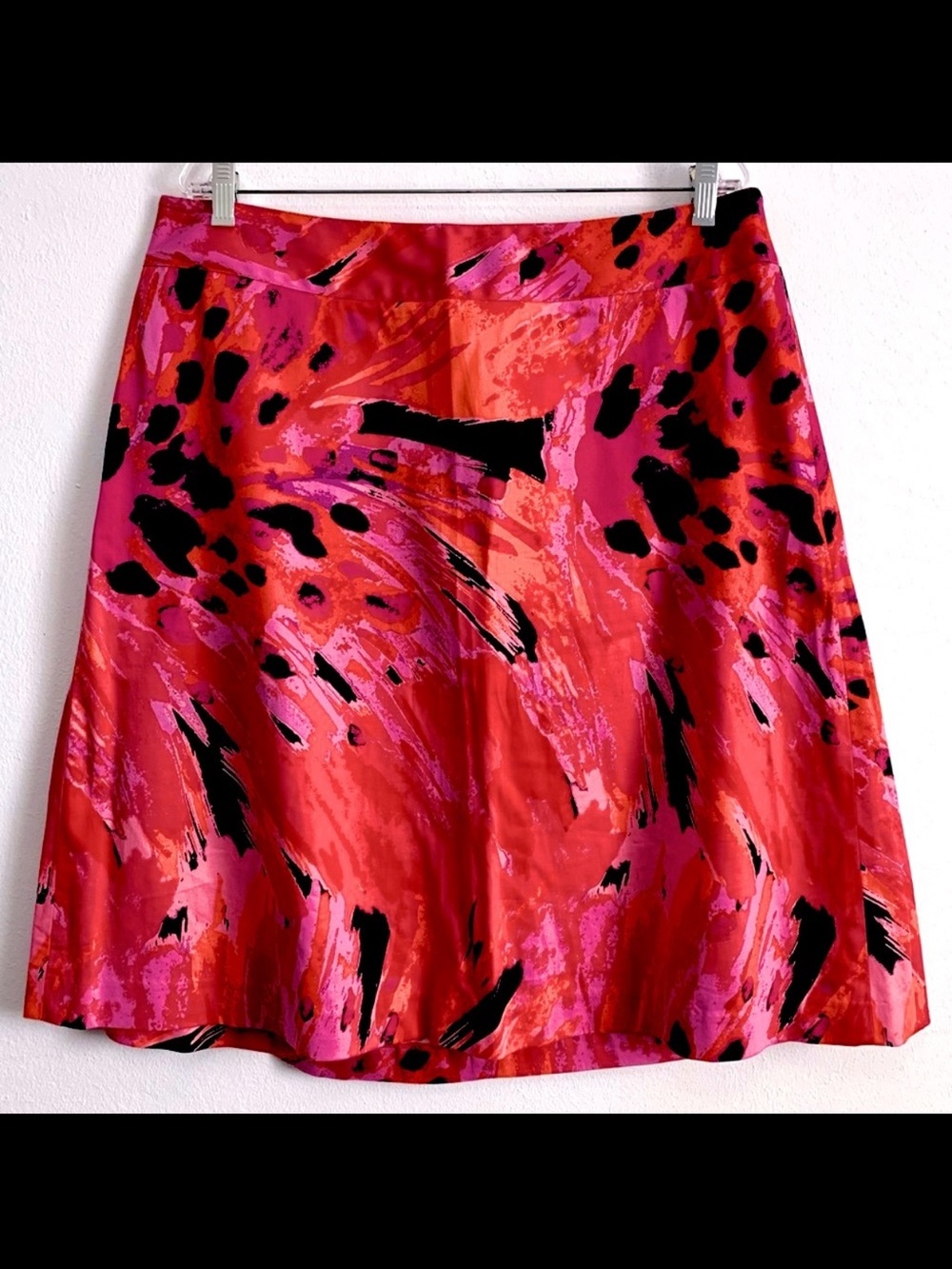 Lane Bryant Brightly Printed A-Line Skirt